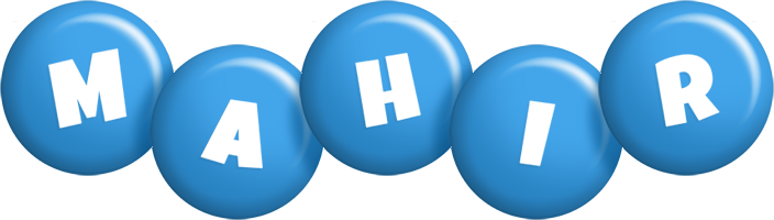 Mahir candy-blue logo