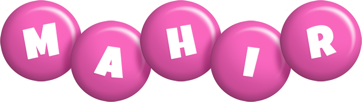 Mahir candy-pink logo