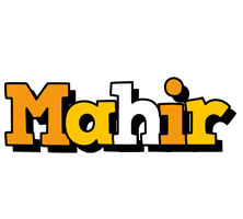 Mahir cartoon logo