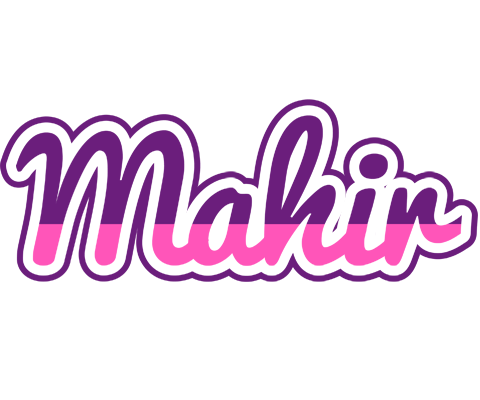 Mahir cheerful logo