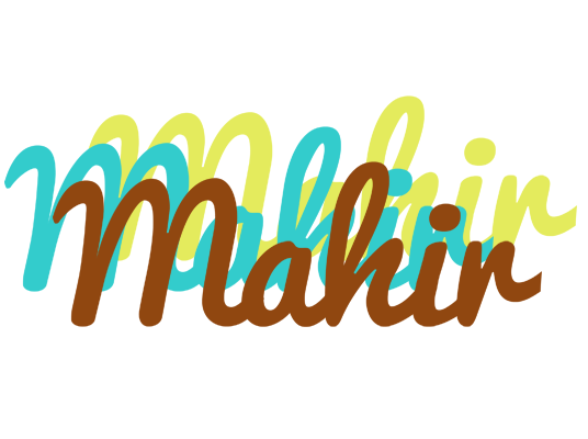 Mahir cupcake logo