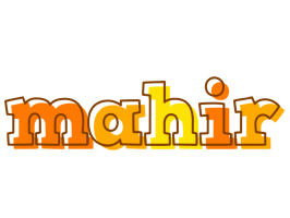 Mahir desert logo