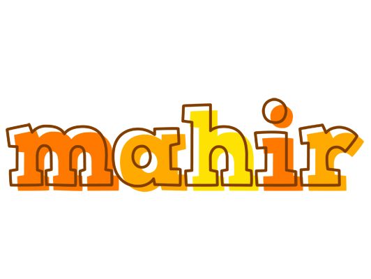 Mahir desert logo