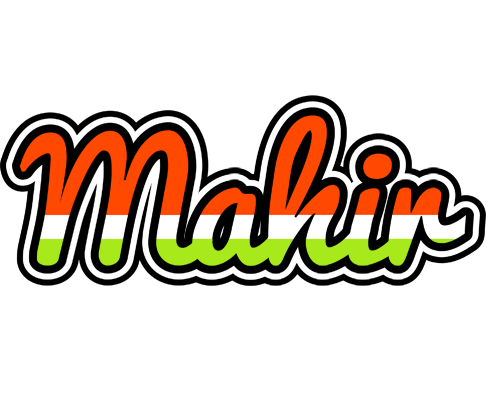 Mahir exotic logo