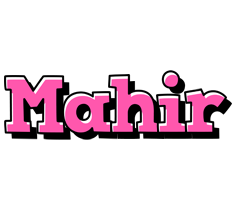 Mahir girlish logo