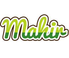 Mahir golfing logo