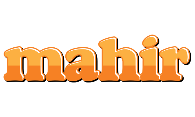 Mahir orange logo