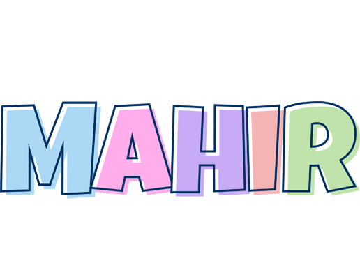 Mahir pastel logo