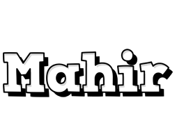 Mahir snowing logo