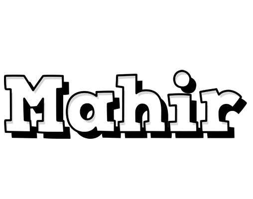 Mahir snowing logo