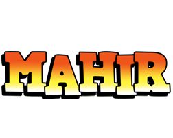 Mahir sunset logo