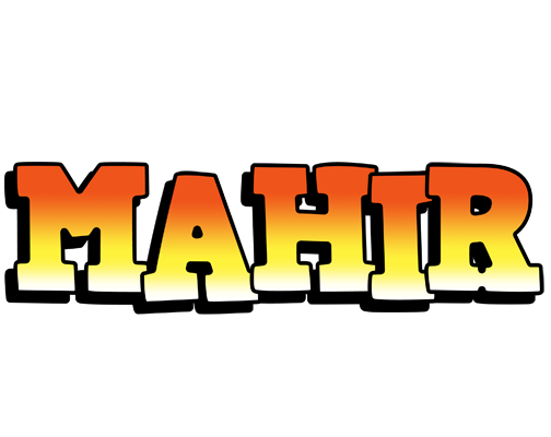 Mahir sunset logo