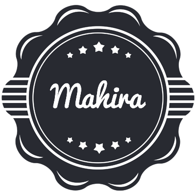 Mahira badge logo