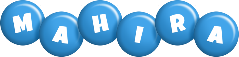 Mahira candy-blue logo