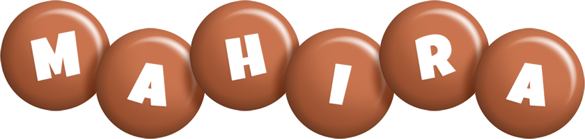 Mahira candy-brown logo