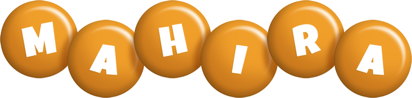 Mahira candy-orange logo