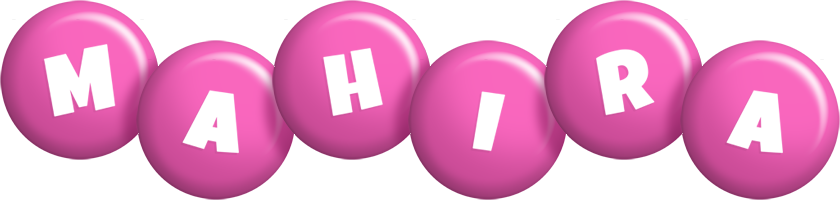 Mahira candy-pink logo