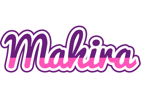 Mahira cheerful logo