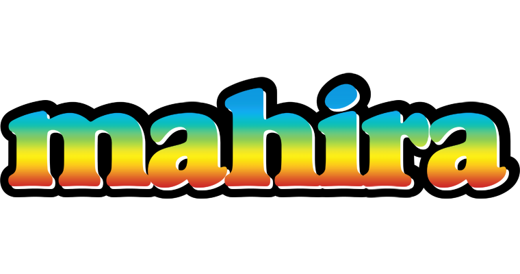Mahira color logo