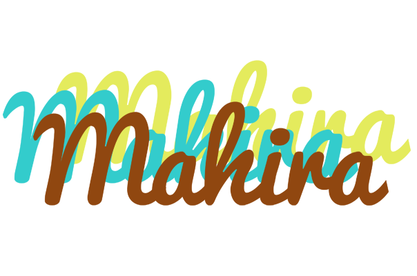 Mahira cupcake logo