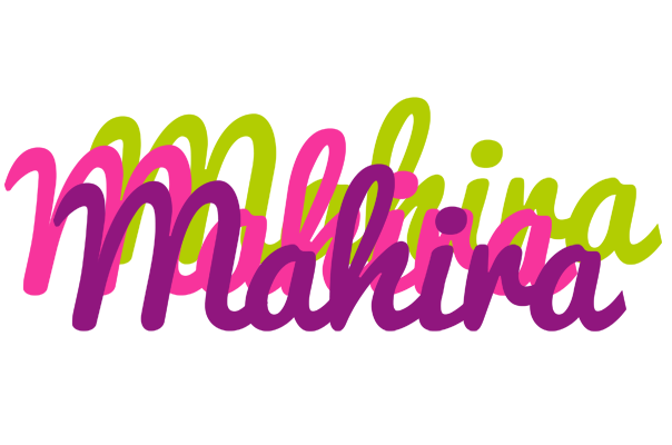 Mahira flowers logo