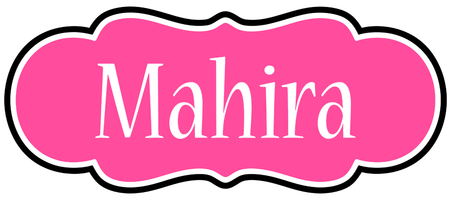 Mahira invitation logo
