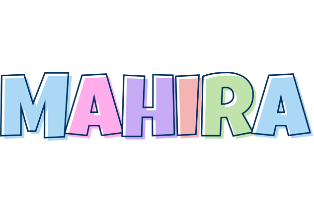 Mahira pastel logo