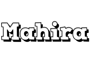 Mahira snowing logo