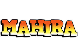 Mahira sunset logo