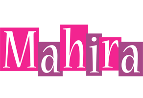 Mahira whine logo