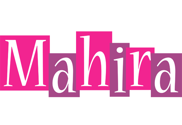 Mahira whine logo