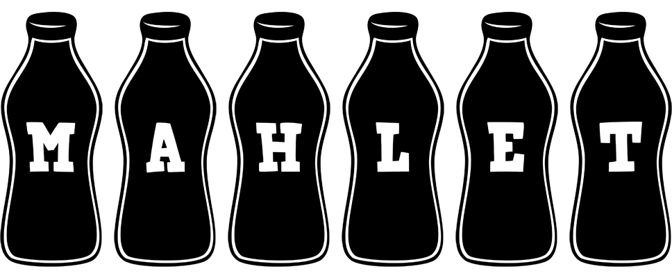 Mahlet bottle logo