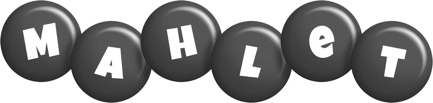 Mahlet candy-black logo
