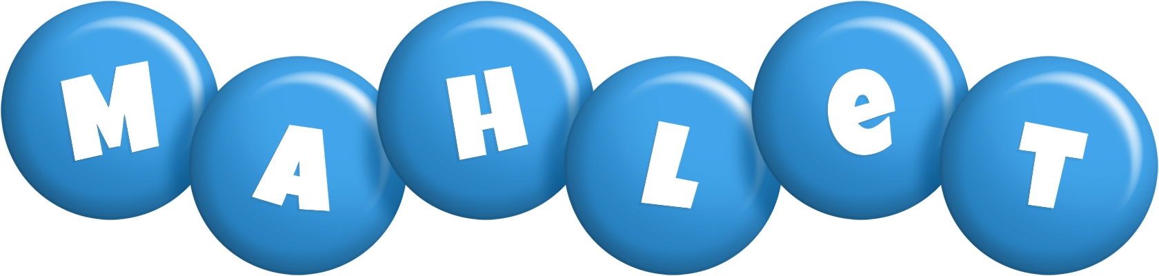 Mahlet candy-blue logo