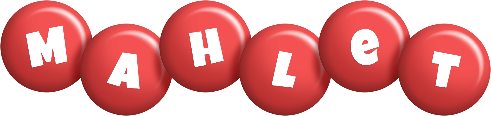 Mahlet candy-red logo