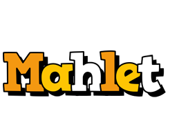 Mahlet cartoon logo