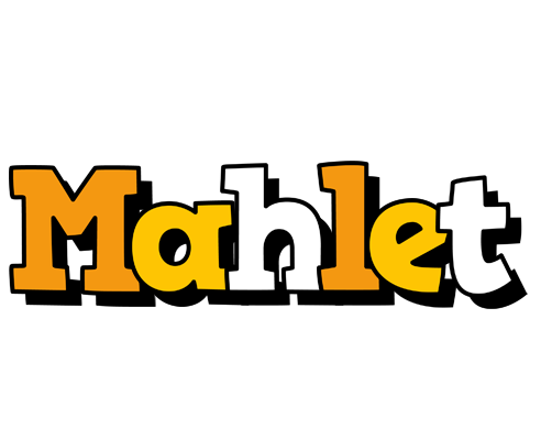 Mahlet cartoon logo