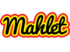 Mahlet flaming logo