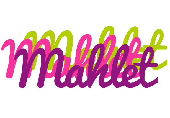 Mahlet flowers logo