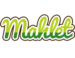 Mahlet golfing logo