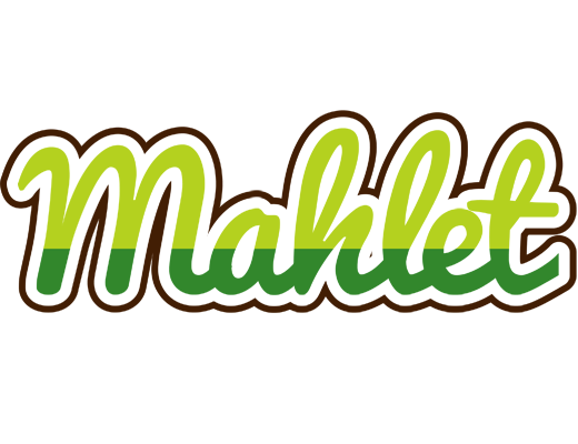 Mahlet golfing logo