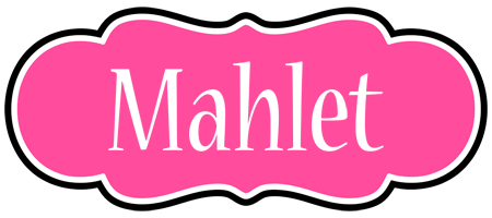 Mahlet invitation logo