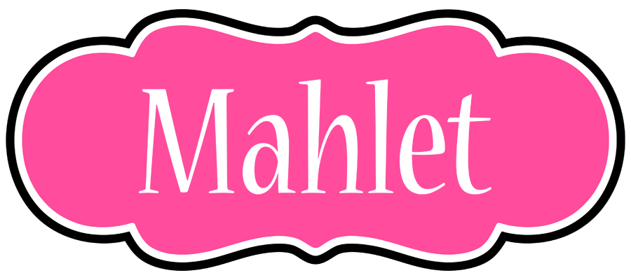 Mahlet invitation logo