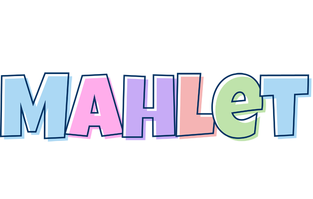 Mahlet pastel logo