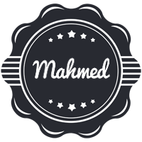 Mahmed badge logo