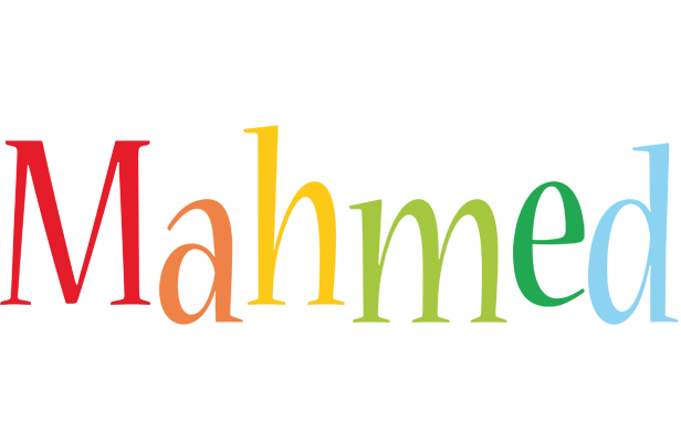 Mahmed birthday logo