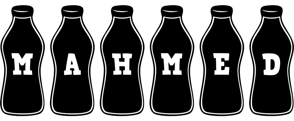 Mahmed bottle logo