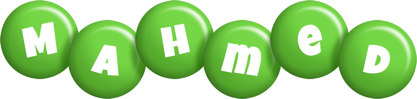 Mahmed candy-green logo