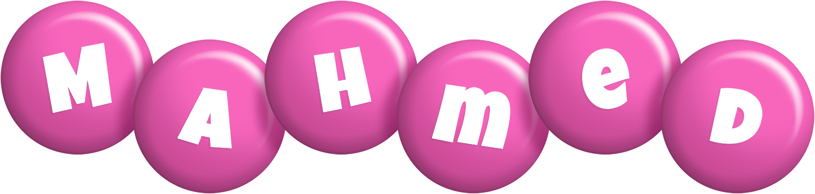 Mahmed candy-pink logo