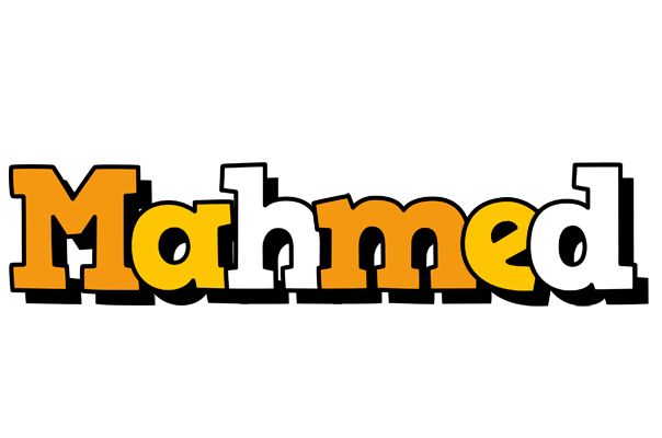 Mahmed cartoon logo
